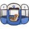 Show in main carousel: Pet Adobe Portable Pop-Up Dog & Cat Playpen, Blue, Small slide 4 of 7