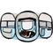 Show in main carousel: Pet Adobe Portable Pop-Up Dog & Cat Playpen, Light Blue, Large slide 2 of 7