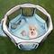 Show in main carousel: Pet Adobe Portable Pop-Up Dog & Cat Playpen, Light Blue, X-Large slide 1 of 8