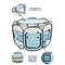 Show in main carousel: Pet Adobe Portable Pop-Up Dog & Cat Playpen, Light Blue, X-Large slide 5 of 8