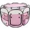 Show in main carousel: Pet Adobe Portable Pop-Up Dog & Cat Playpen, Pink, X-Large slide 6 of 7