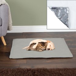Pet Adobe Self-Warming Dog Crate Mat, 25-in, Gray