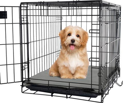 Show full view: Pet Adobe Self-Warming Dog Crate Mat, 36-in, Gray slide 5 of 9