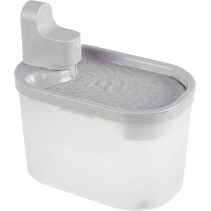 Pet Adobe Stainless Steel Dog & Cat Water Fountain, Large, 3.5-L
