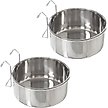 Show in main carousel: Pet Adobe Stainless-Steel Hanging Dog & Cat Bowl Set slide 1 of 5