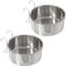 Show in main carousel: Pet Adobe Stainless-Steel Hanging Dog & Cat Bowl Set slide 1 of 5
