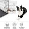 Show in main carousel: Pet Adobe Stainless-Steel Hanging Dog & Cat Bowl Set slide 5 of 5