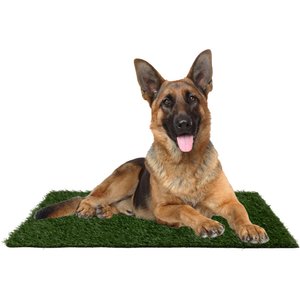 Pet Adobe Washable Artificial Grass Dog Pee Pads Refill, 3 count, Large: 35.5 x 23.5-in