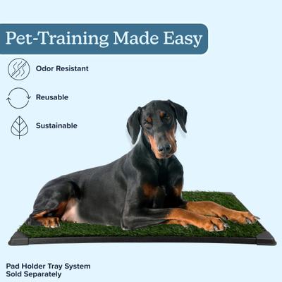 Show full view: Pet Adobe Washable Artificial Grass Dog Pee Pads Refill, 3 count, X-Large: 41 x 27-in slide 4 of 9