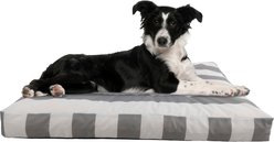 Pet Adobe Water-Resistant Indoor/Outdoor Dog Bed with Removable Cover, Gray, Medium