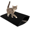 Pet Adobe Waterproof Cat Litter Mat, Black, 30 x 24-in