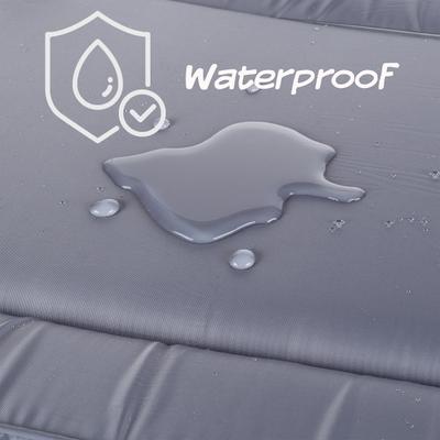 Show full view: Pet Adobe Waterproof Crate Dog Bed, Gray, Large slide 4 of 8