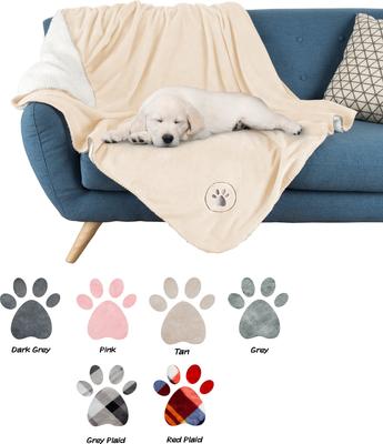Show full view: Pet Adobe Waterproof Fuzzy Throw Blanket, Cream, Large slide 6 of 9