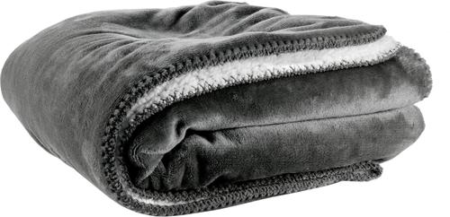 Show full view: Pet Adobe Waterproof Fuzzy Throw Blanket, Dark Gray, Large slide 8 of 9