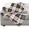 Show in main carousel: Pet Adobe Waterproof Fuzzy Throw Blanket, Gray Plaid, Large slide 8 of 9