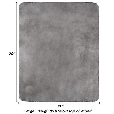 Show full view: Pet Adobe Waterproof Fuzzy Throw Blanket, Gray, X-Large slide 2 of 9