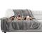 Show in main carousel: Pet Adobe Waterproof Fuzzy Throw Blanket, Gray, X-Large slide 7 of 9
