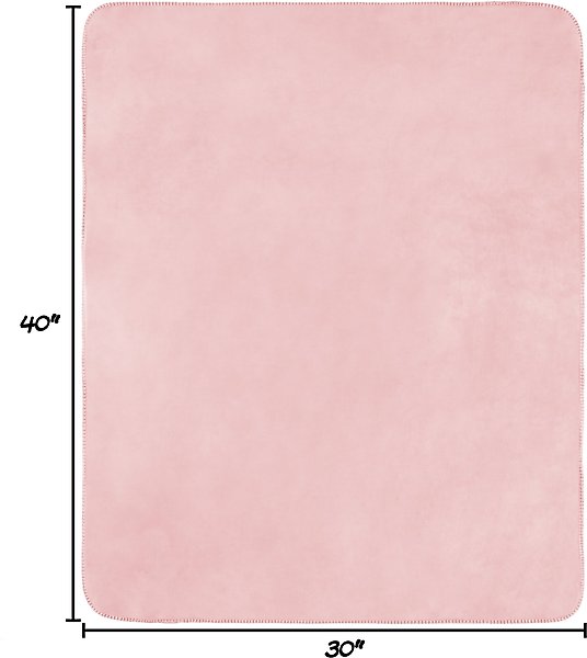 Show full view: Pet Adobe Waterproof Fuzzy Throw Blanket, Pink, Medium slide 2 of 9
