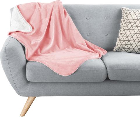 Show full view: Pet Adobe Waterproof Fuzzy Throw Blanket, Pink, Medium slide 7 of 9