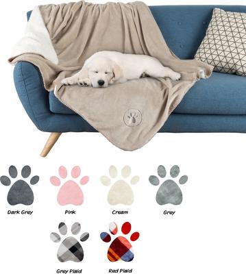 Show full view: Pet Adobe Waterproof Fuzzy Throw Blanket, Tan, Large slide 6 of 9