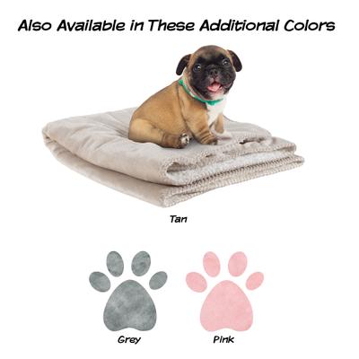 Show full view: Pet Adobe Waterproof Fuzzy Throw Blanket, Tan, Medium slide 5 of 9