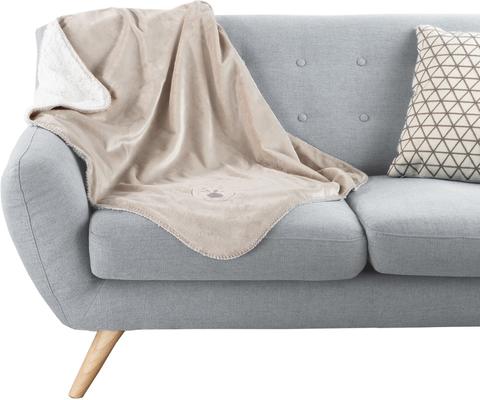 Show full view: Pet Adobe Waterproof Fuzzy Throw Blanket, Tan, Medium slide 7 of 9
