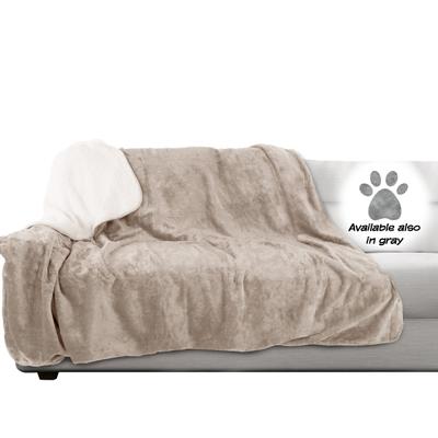 Show full view: Pet Adobe Waterproof Fuzzy Throw Blanket, Tan, X-Large slide 6 of 9