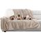 Show in main carousel: Pet Adobe Waterproof Fuzzy Throw Blanket, Tan, X-Large slide 7 of 9