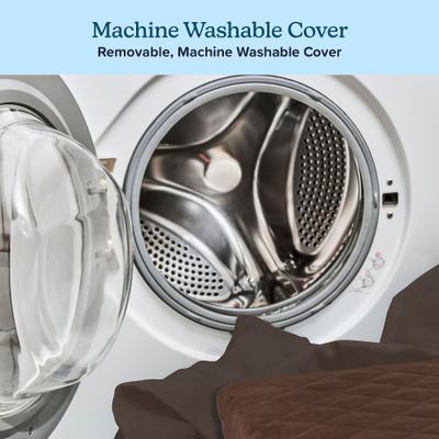 Show full view: Pet Adobe Waterproof Indoor/Outdoor Memory Foam Dog Bed, Brown, Large slide 4 of 9