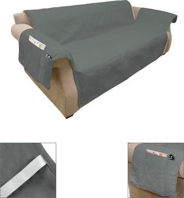 Show full view: Pet Adobe Waterproof Protector Cover, Couch, Gray slide 7 of 8