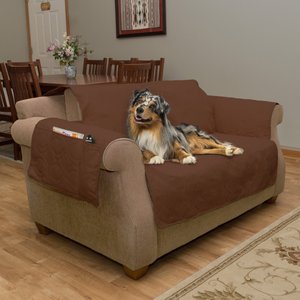Pet Adobe Waterproof Protector Cover, Love Seat, Brown