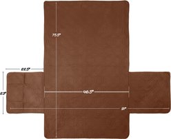 Pet Adobe Waterproof Protector Cover, Love Seat, Brown slide 2 of 6