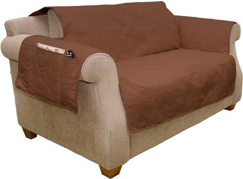 Show full view: Pet Adobe Waterproof Protector Cover, Love Seat, Brown slide 4 of 7