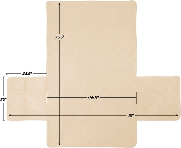 Show full view: Pet Adobe Waterproof Protector Cover, Love Seat, Tan slide 3 of 6