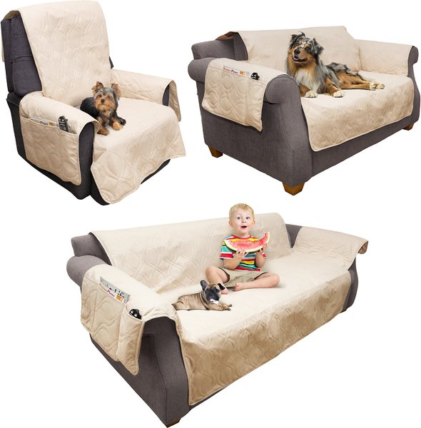 Show full view: Pet Adobe Waterproof Protector Cover, Love Seat, Tan slide 5 of 6