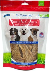 Pet Center Chicken Fillet Dog Treats, 6-oz bag