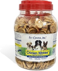 Pet Center Chicken Nibbles Dog Treats, 2.25-lb jar