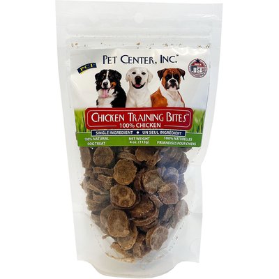Pet Center Pet Center Chicken Training Bites Limited Ingredient Jerky Dog Treats, 4-oz bag