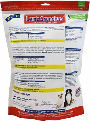 Show full view: Pet Center Lamb Crunchys Dog Treats, 8-oz bag slide 3 of 9