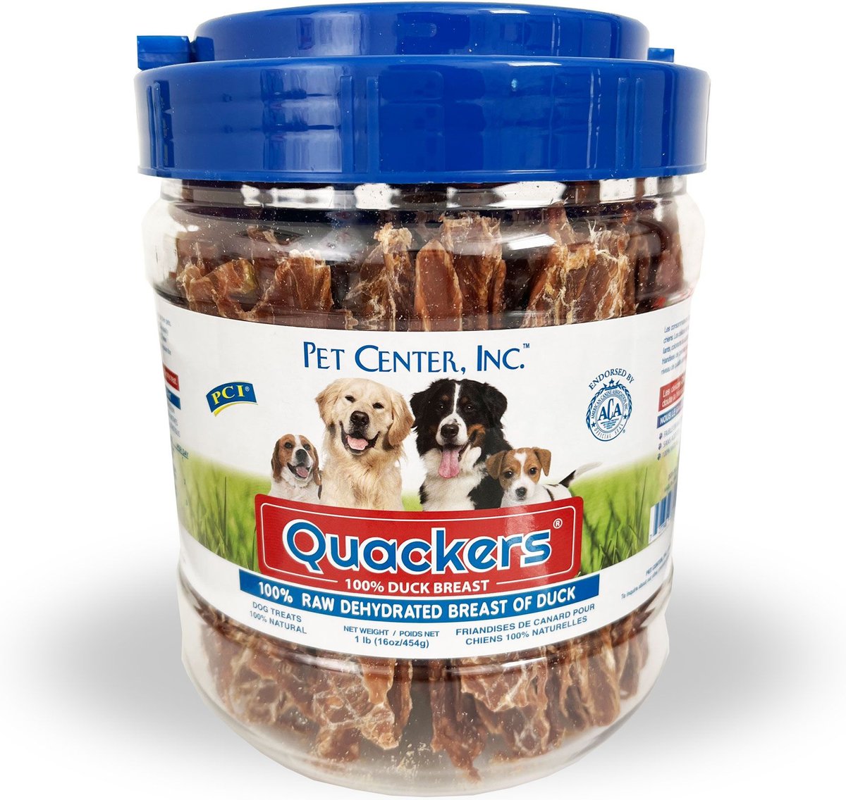 Pet Center Quackers Duck Breast Dog Treats