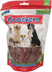 Pet Center Quackers Duck Breast Dog Treats, 8-oz bag