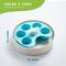 Show in main carousel: Pet Dream House SPIN Medium Level Palette Non-Skid Plastic Interactive Slow Feeder Dog Bowl, Blue slide 3 of 8