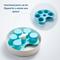 Show in main carousel: Pet Dream House SPIN Medium Level Palette Non-Skid Plastic Interactive Slow Feeder Dog Bowl, Blue slide 4 of 8