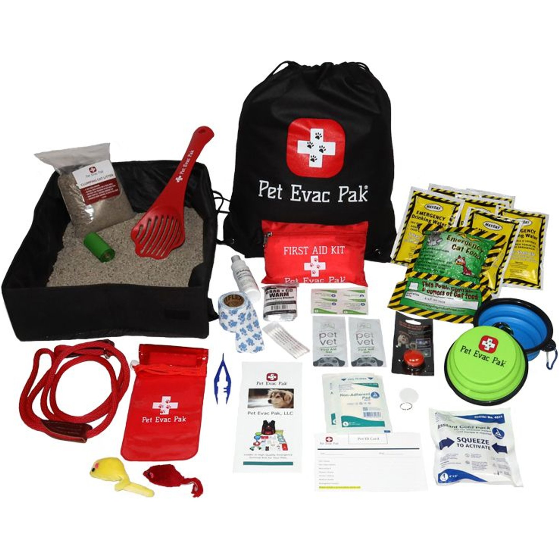 Pet Evac Pak Cat Emergency Kit