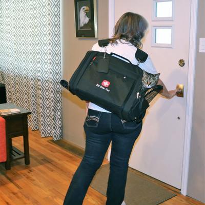 Show full view: Pet Evac Pak Ultimate Cat Pak Pet Emergency Kit & Carrier slide 3 of 10