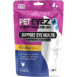 PET EYEZ Whitefish Freeze-Dried Vision & Tear Stain Treats for