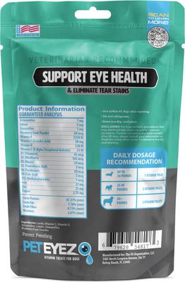 Show full view: Pet Eyez Lamb Freeze-Dried Vision & Tear Stain Treats for Dogs, 35 count slide 3 of 6