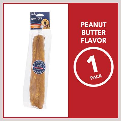 Show full view: Pet Factory Beefhide 10-inch Rolls Peanut Butter Flavored Dog Hard Chews, 1 count slide 6 of 10