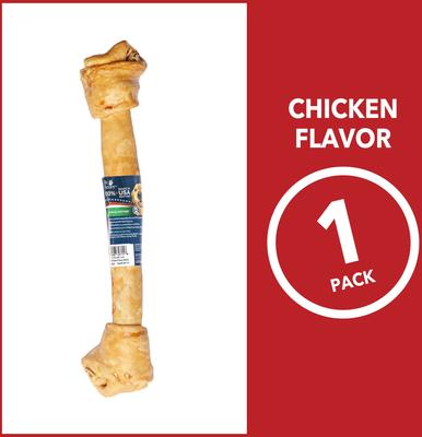 Show full view: Pet Factory Beefhide 15-inch Chicken Flavored Dog Bones, 1 count slide 6 of 10