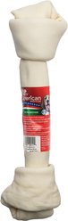Pet Factory Beefhide 20 to 22-inch Natural Flavored Dog Bones, 1 count